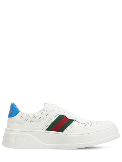 gucci chunky b ribbon white.